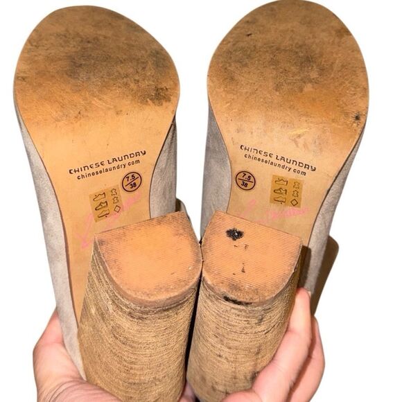 Chinese Laundry Kristin Cavallari Women's Laurel Peep Toe Bootie Size 7.5 - Picture 12 of 13